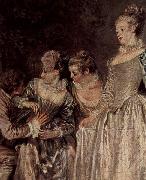 Venezianische Feste Jean-Antoine Watteau